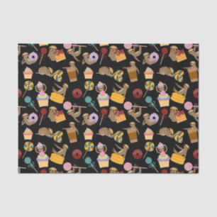 Sloth Sweet Treats Pattern Tissue Paper
