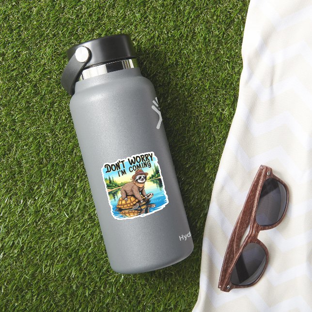 Sloth T-Shirt- Don't Worry I'm Coming (HydroFlask Insitu)