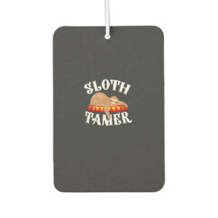 Sloth Tamer Circus Carnival Costume Lazy Sloths T- Air Freshener