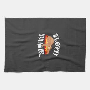 Sloth Tamer Circus Carnival Costume Lazy Sloths T- Kitchen Towel