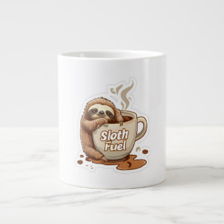 Sloth tenant une jolie tasse
