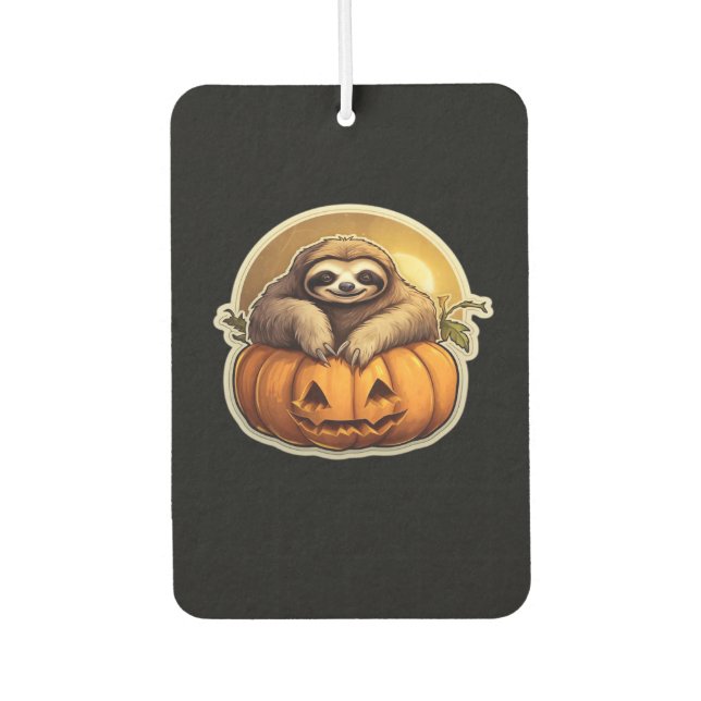 Sloth themed halloween Classic T-Shirt_1 Air Freshener (Front)