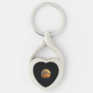 Sloth themed halloween Classic T-Shirt_1 Keychain