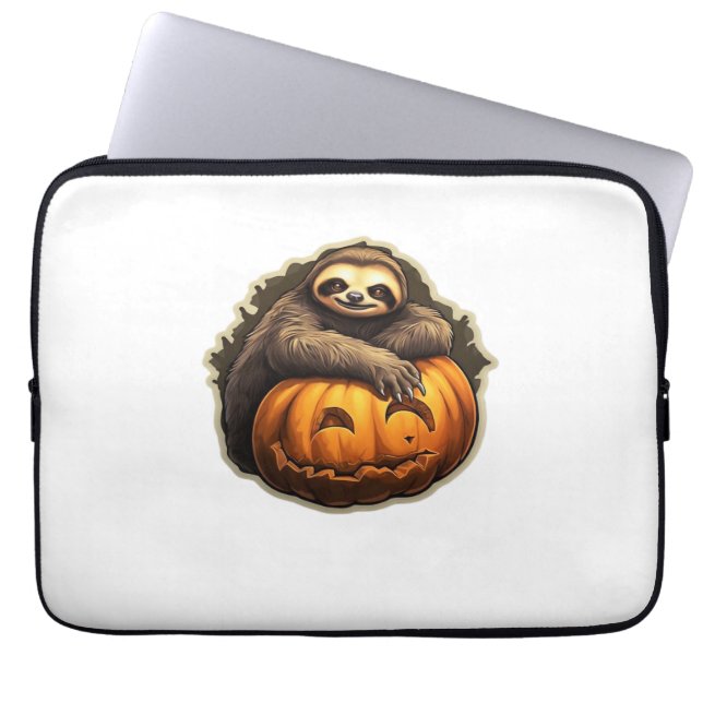 Sloth themed halloween Classic T-Shirt Laptop Sleeve (Front)