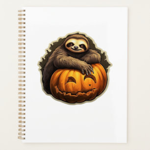 Sloth themed halloween Classic T-Shirt Planner