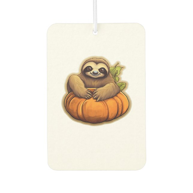 Sloth themed halloween Oversized T-Shirt_1 Air Freshener (Front)