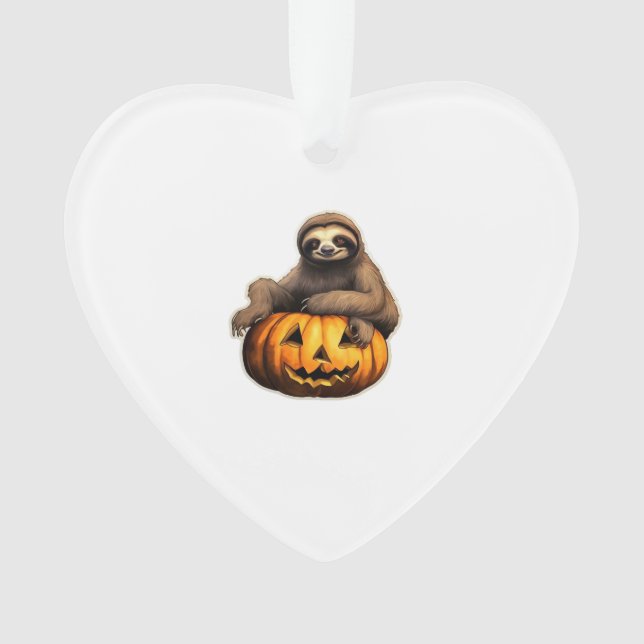 Sloth themed halloween Oversized T-Shirt Ornament (Front)