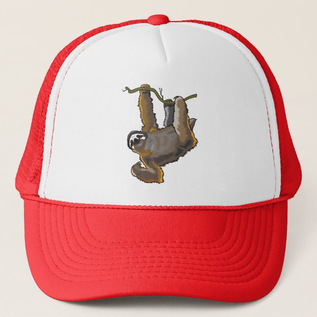 sloth trucker hat (Front)
