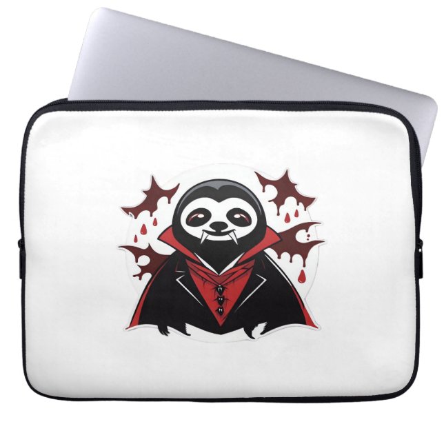 Sloth vampire Classic T-Shirt_1 Laptop Sleeve (Front)