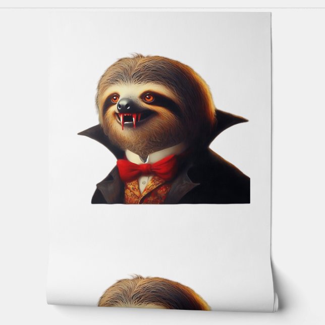 Sloth Vampire Classic T-Shirt Wallpaper (Unrolling)