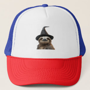 Sloth Wearing Halloween Witch Hat Classic T-Shirt