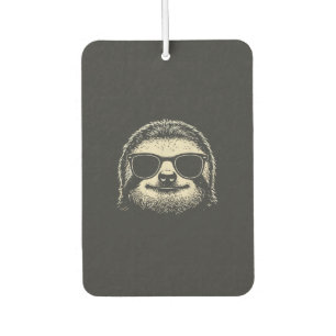Sloth Wearing Sunglasses Graphic Sloth Shirt Men W Air Freshener