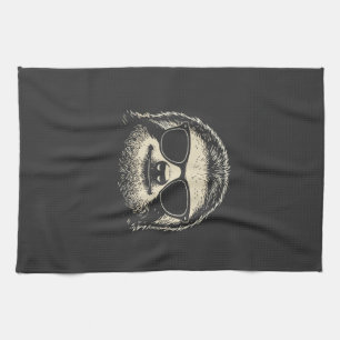 Sloth Wearing Sunglasses Graphic Sloth Shirt Men W Kitchen Towel