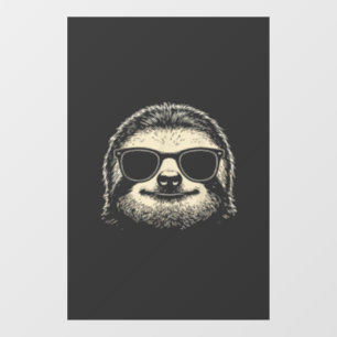 Sloth Wearing Sunglasses Graphic Sloth Shirt Men W Window Cling