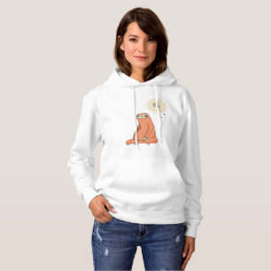 Sloth Yoga Funny Sloth Lover Hoodie