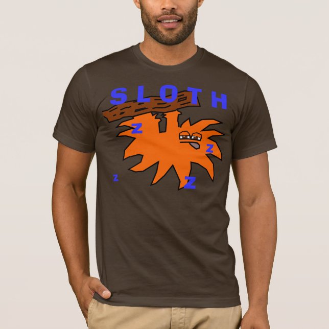 Sloth ZZZZZ T-Shirt (Front)