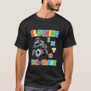 Slothing Into 10th Grade Funny Sloth Back To Schoo T-Shirt