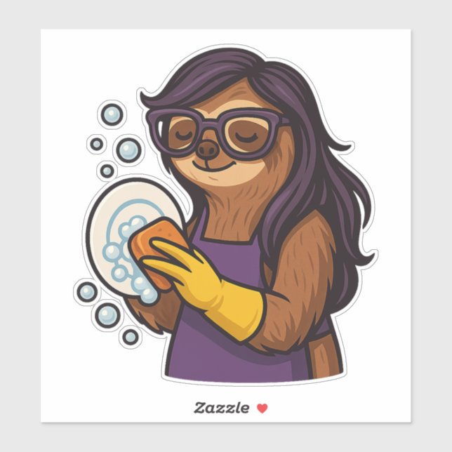 SlothMint Dishwashing (Sheet)