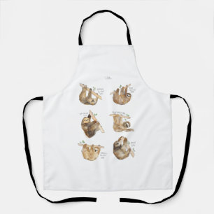 Sloths Classic Apron