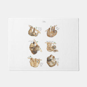 Sloths Classic  Doormat