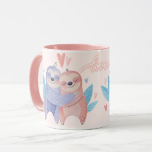 Sloths in Love Mug