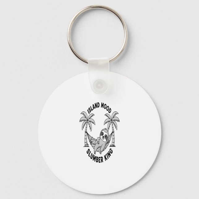 Sloth's Island Keychain (Front)