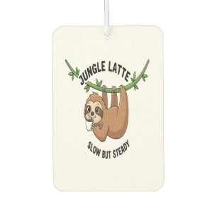 Sloth's Morning Coffee Air Freshener