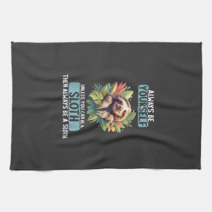 Sloths Sloth T-Shirt Kitchen Towel