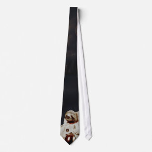 Slothstronaut Tie
