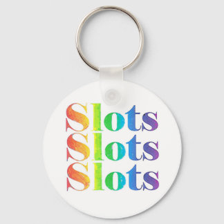 Slots Slots Slots Keychain