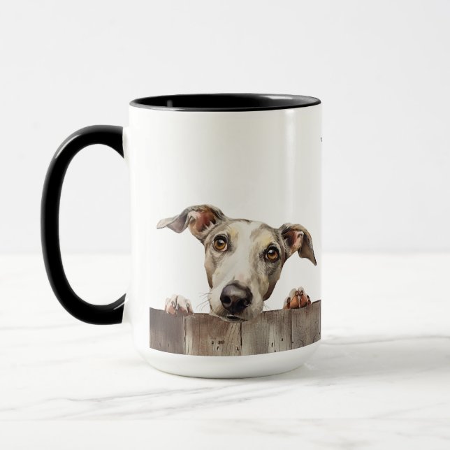 Sloughi Chien Mug (Gauche)