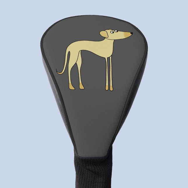 Sloughi Dog Golf Head Cover (Sloughi dog fun golf head cover)