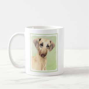 Sloughis Painting - Cute Original Dog Art Coffee Mug