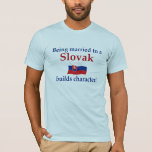 Slovak Builds Character T-Shirt