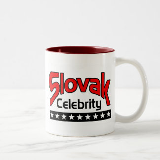 Slovak Celebrity Two-Tone Coffee Mug