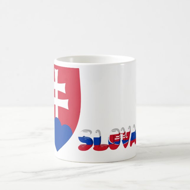 Slovak Coat of arms Coffee Mug (Center)