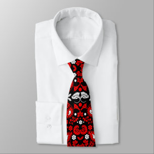 Slovak Country Folk Art Tie