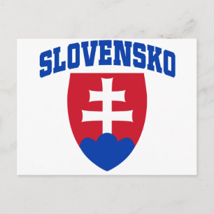 Slovak Emblem Postcard