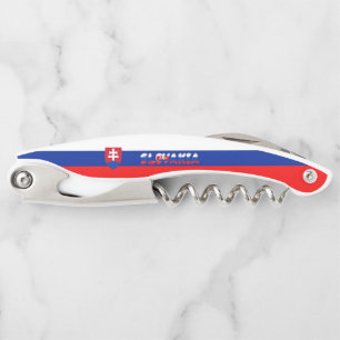 Slovak flag corkscrew