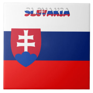 Slovak flag tile