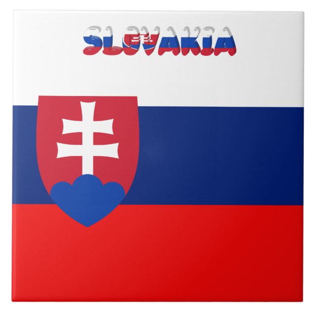Slovak flag tile (Front)