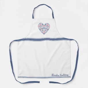Slovak Folk Pattern Apron