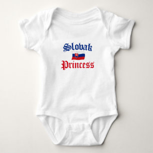 Slovak Princess Baby Bodysuit