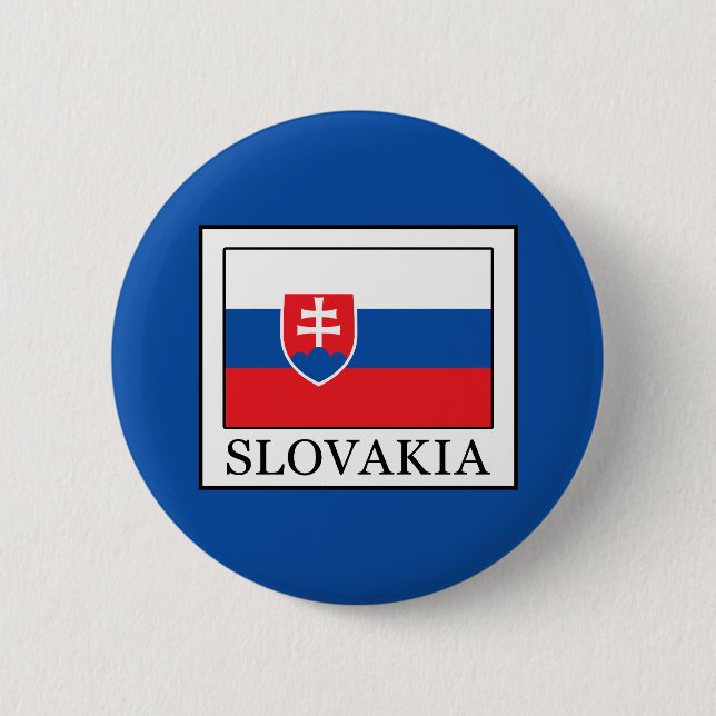 Slovakia 2 Inch Round Button (Front)