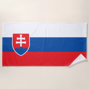 Slovakia Beach Towel