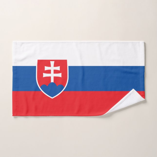 Slovakia Flag (Serviette à main)