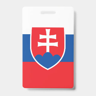 Slovakia Flag Badge