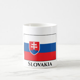 Slovakia Flag Coffee Mug