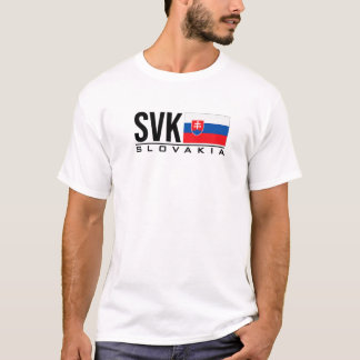 SLOVAKIA FLAG COUNTRY CODE SVK SPORTS GAMES ATHLET T-Shirt