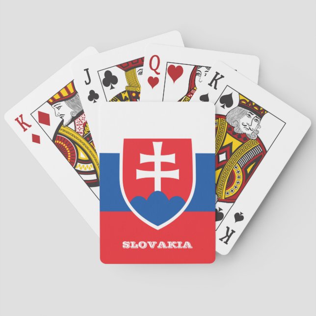 Slovakia Flag Games, Slovakia Playing Cards (Back)